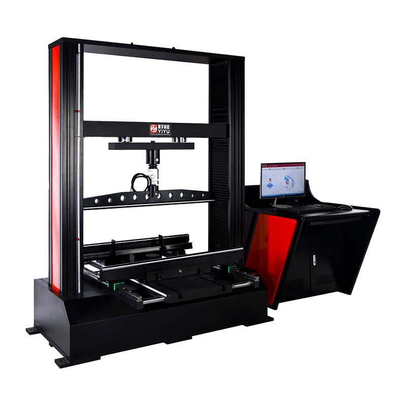 Dvousloupový typ dveří řady WDW Multifunkční kompresní a ohybový testovací stroj s dvojitým šroubem řízený mikropočítačem